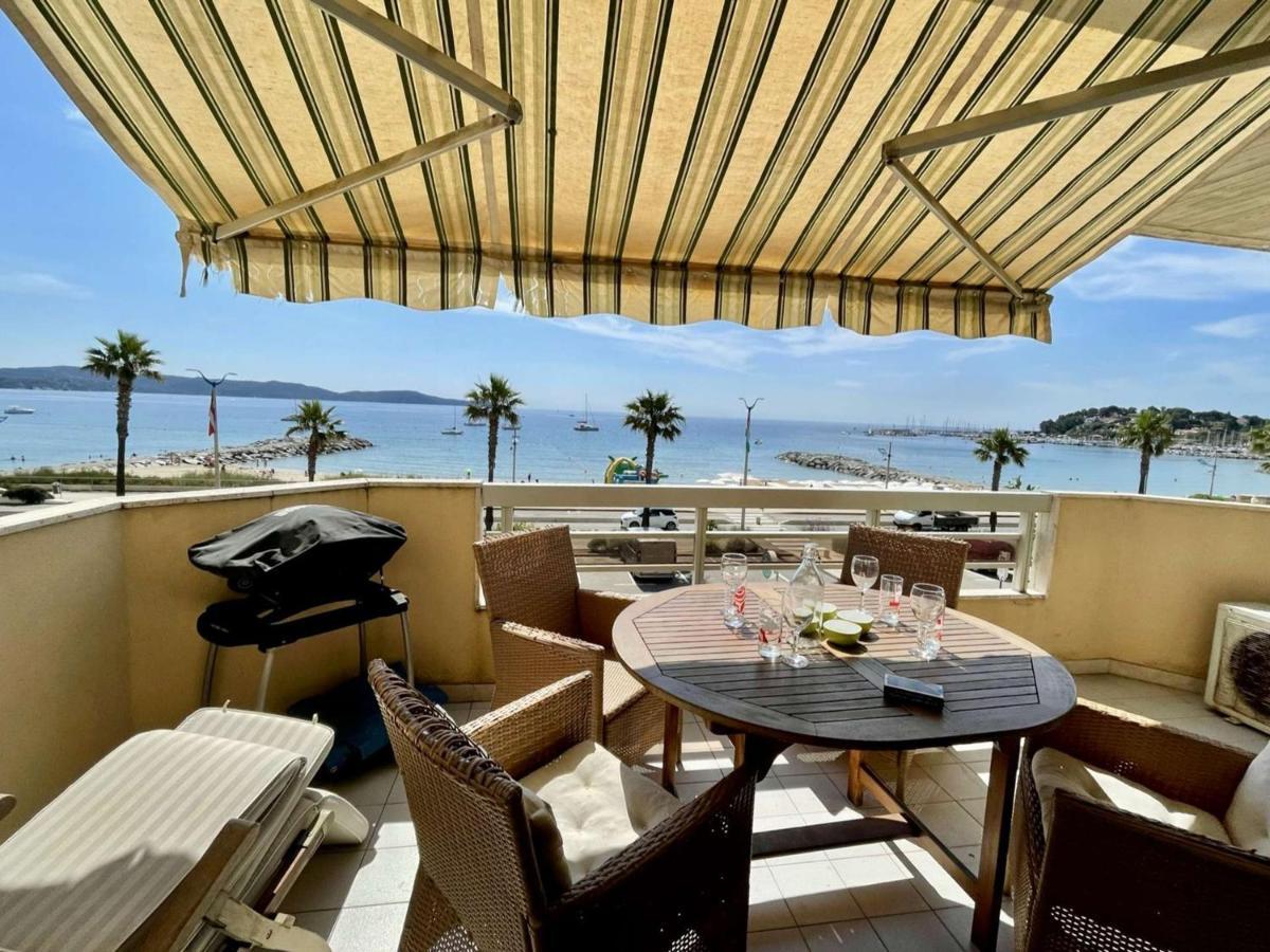 Superbe Apt 2P Front De Mer Pour 4 Pers Avec Terrasse - Cavalaire-Sur-Mer - Fr-1-226B-162 ภายนอก รูปภาพ